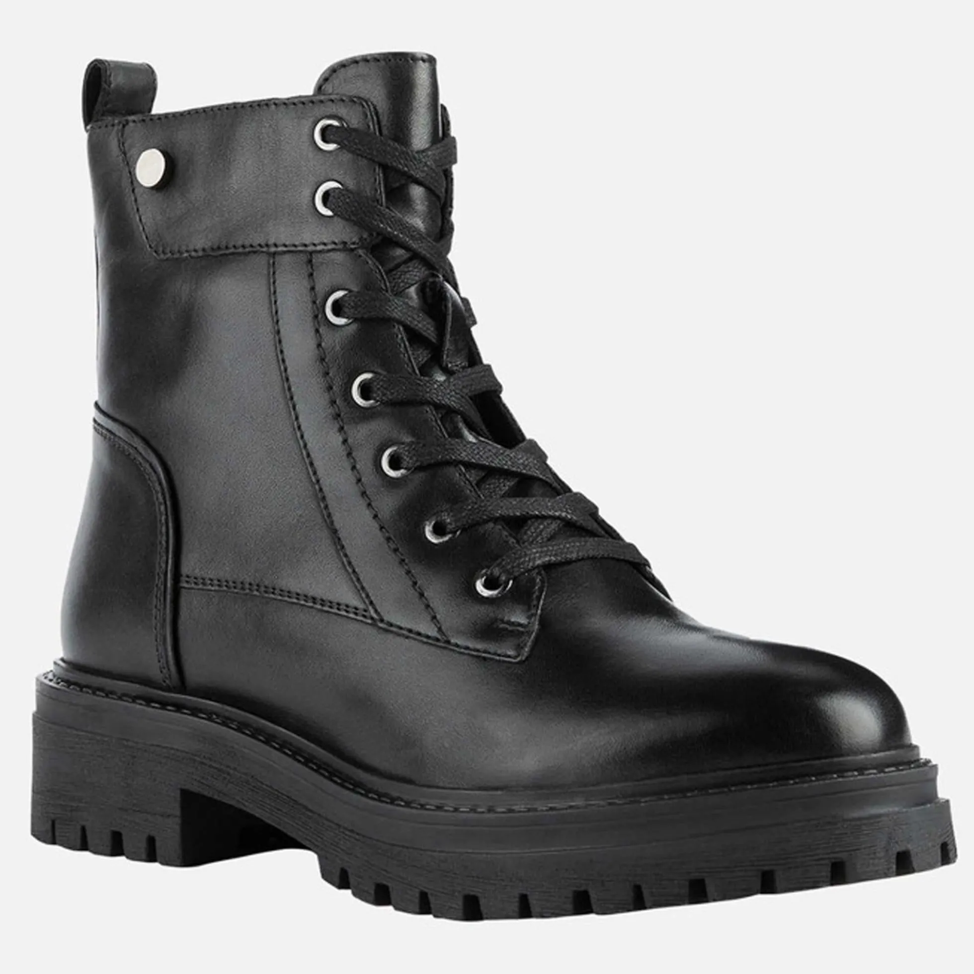 Anfibi GEOX "Iridea" D16HRC scarpe nero