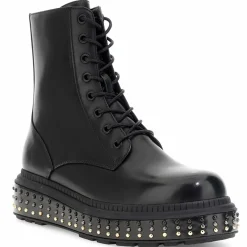 Anfibio CafèNoir FC9701 scarpe platform borchiato