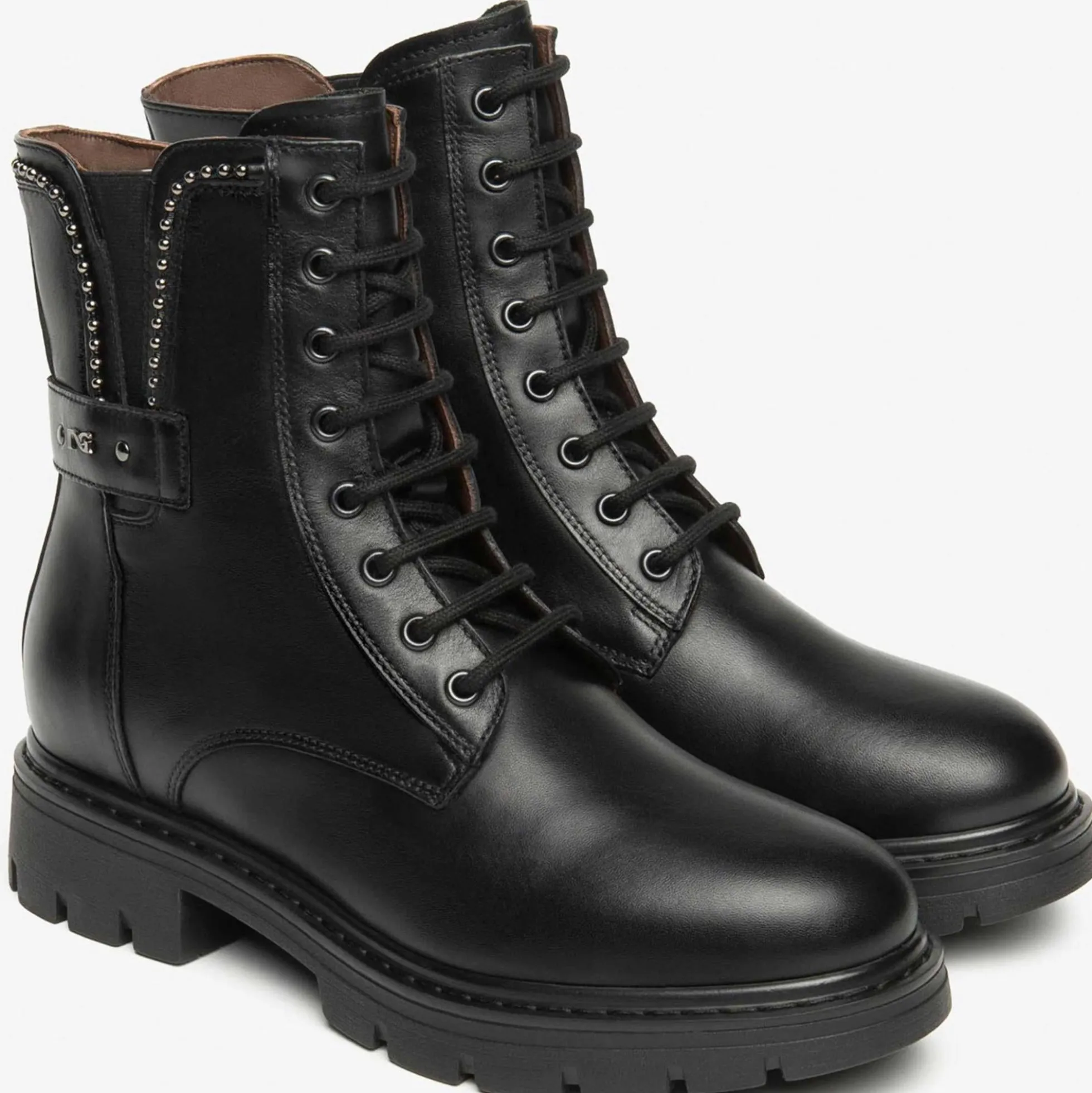 Anfibio NeroGiardini I514770-100 I514770 4770 scarpe donna