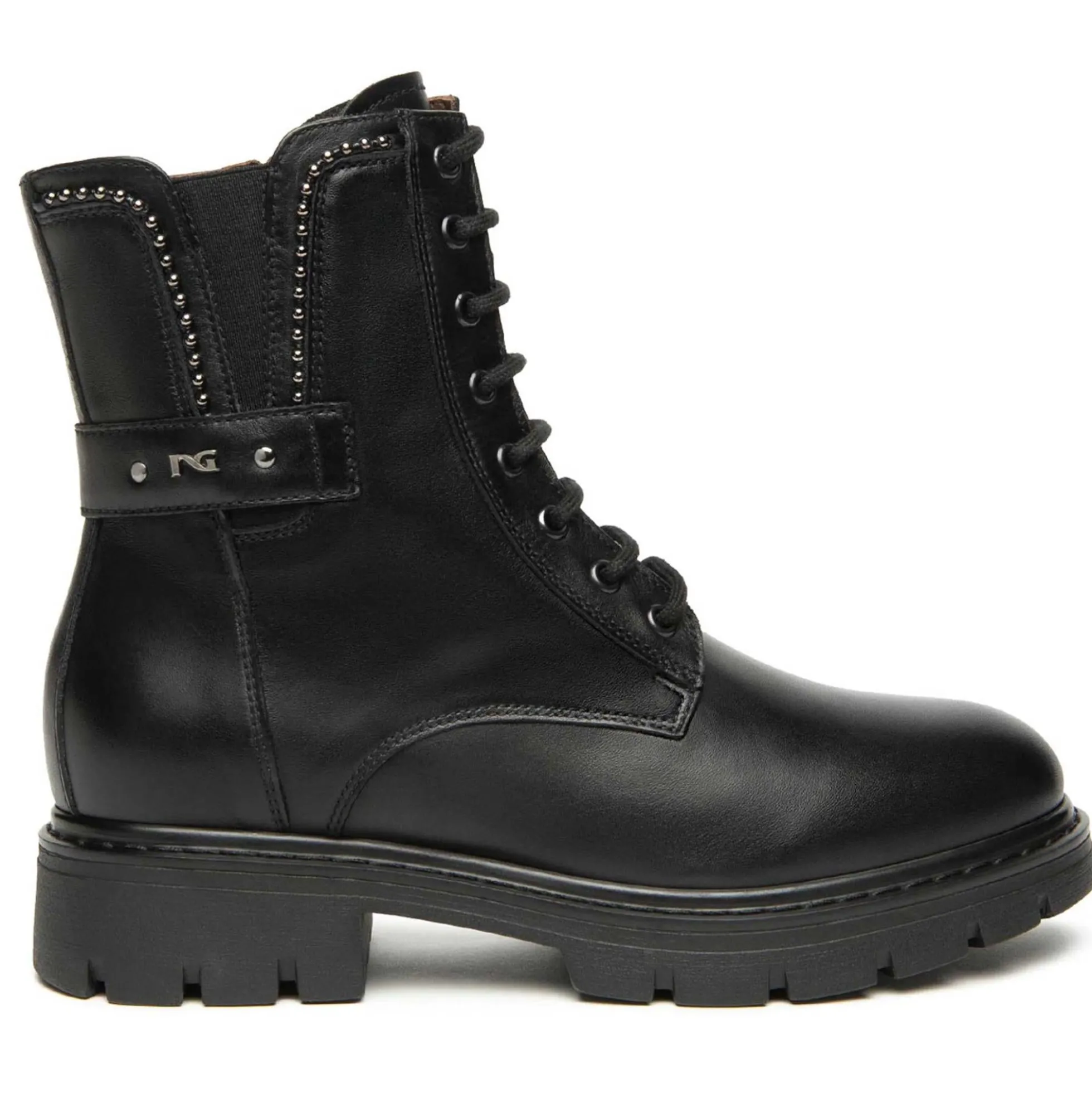 Anfibio NeroGiardini I514770-100 I514770 4770 scarpe donna