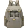 Backpack La Carrie 161M-ZS-342-NYS Zaino nylon taupe