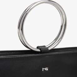 Borsa a mano NeroGiardiniE644128D-100