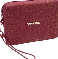 Borsa donna Beach Necessarie Glitter Havaianas glitterato amaranto