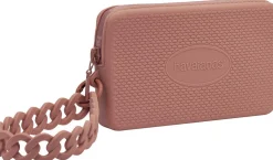 Borsa donna Mini bag Chain Havaianas insilicone rosa