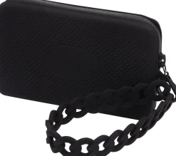 Borsa donna Mini bag Chain Havaianas insilicone nero