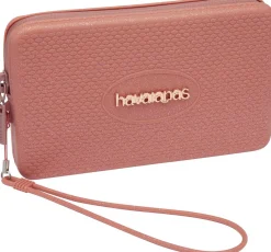 Borsa donna Mini bag plus glitter Havaianas in silicone rosa