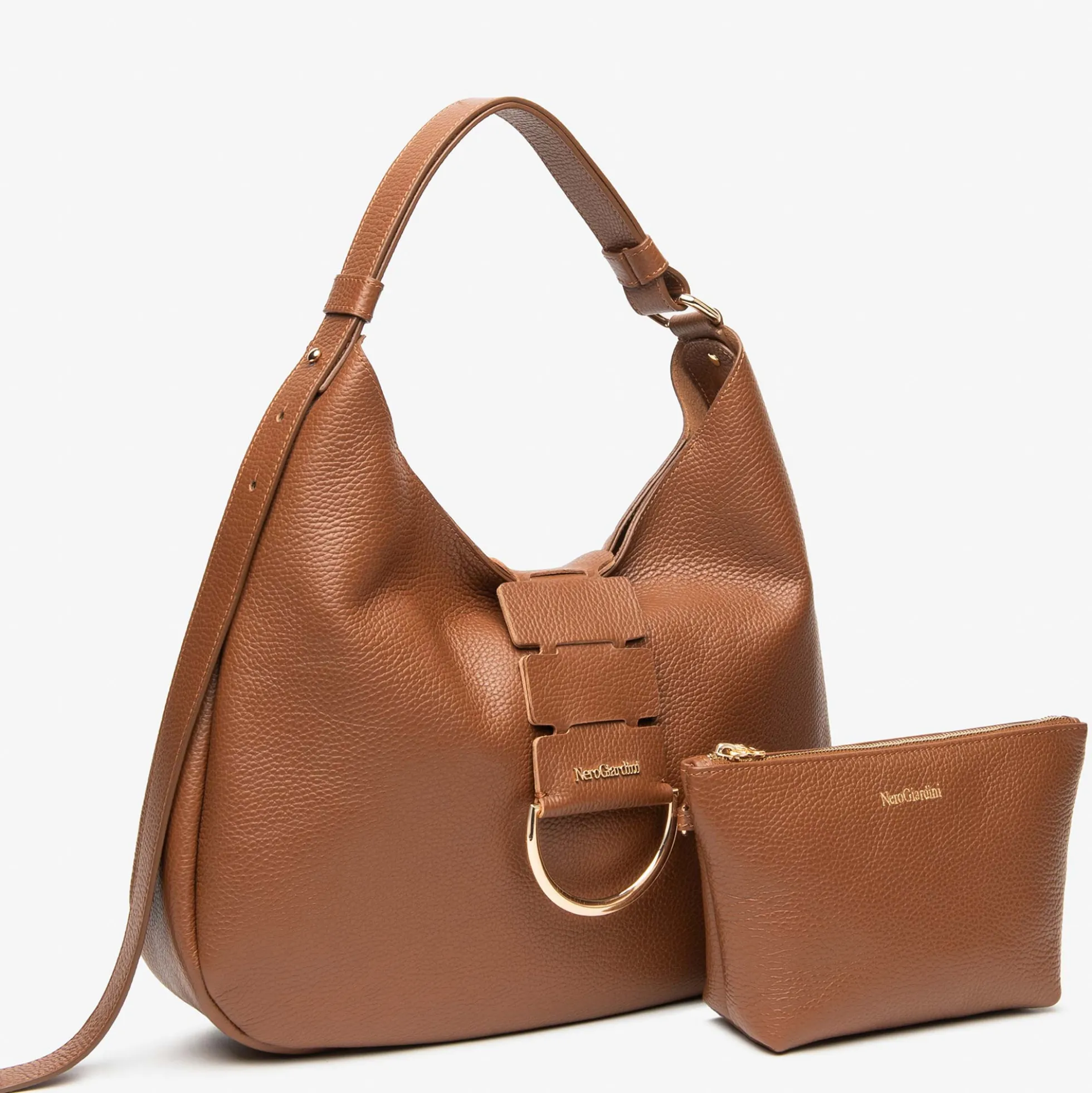 Borsa Hobo NeroGiardini E644161D-400