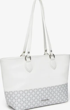 Borsa NeroGiardini E443760D-707 shopper logo donna