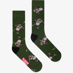Calze Animal Socks BF1007 "The King" Socks Burger and Fries