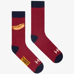 Calze Food Socks BF1008 "I'm Hot" Socks Burger and Fries