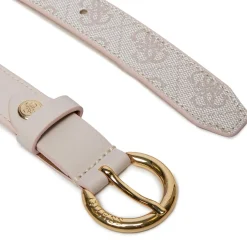 Cintura Guess BW9077-P4125 cinta donna in pelle bianco latte