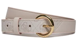 Cintura Guess BW9077-P4125 cinta donna in pelle bianco latte