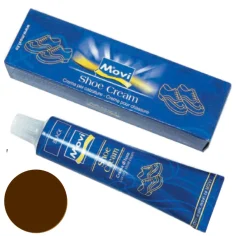 Crema "Shoe Cream" in tubetto marrone scuro