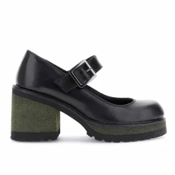 Décollété CafèNoir FE1114in pelle con fibbia