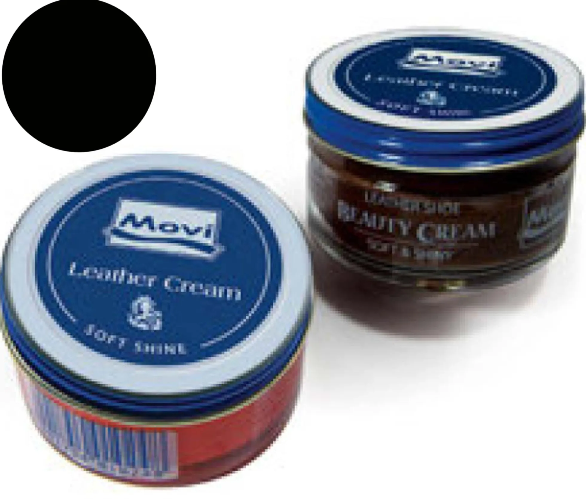 Lucido per scarpe Crema "Beauty Cream" in vasetto colore nero