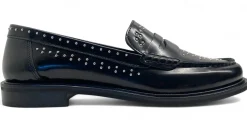 Mocassini Divine Follie N252S scarpe con micro borchie