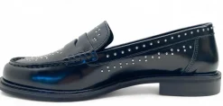Mocassini Divine Follie N252S scarpe con micro borchie