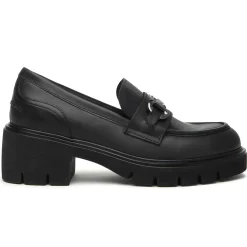 Mocassini NeroGiardini I513980-100 I513980 3980 scarpe