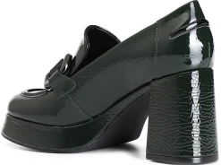 Mocassino CafèNoir LD3001 scarpe donna verde