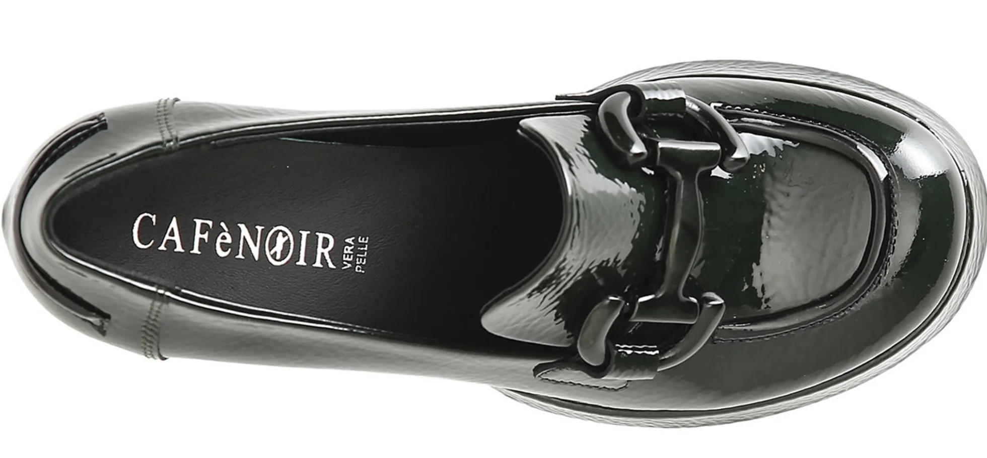 Mocassino CafèNoir LD3001 scarpe donna verde