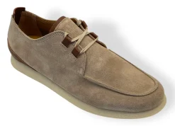 Mocassino stringato KEBO CL3020 scarpe uomo in camoscio