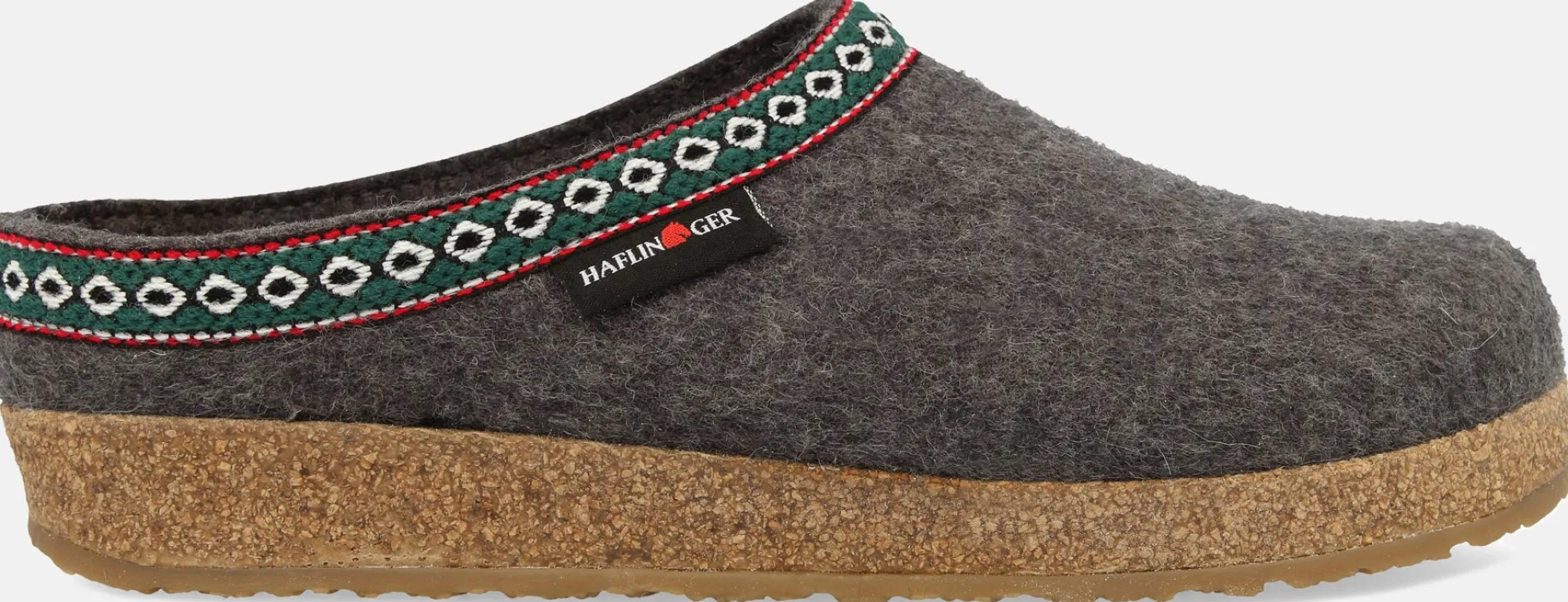 Pantofole HAFLINGER "Franzl" 71100104 Grigio antracite