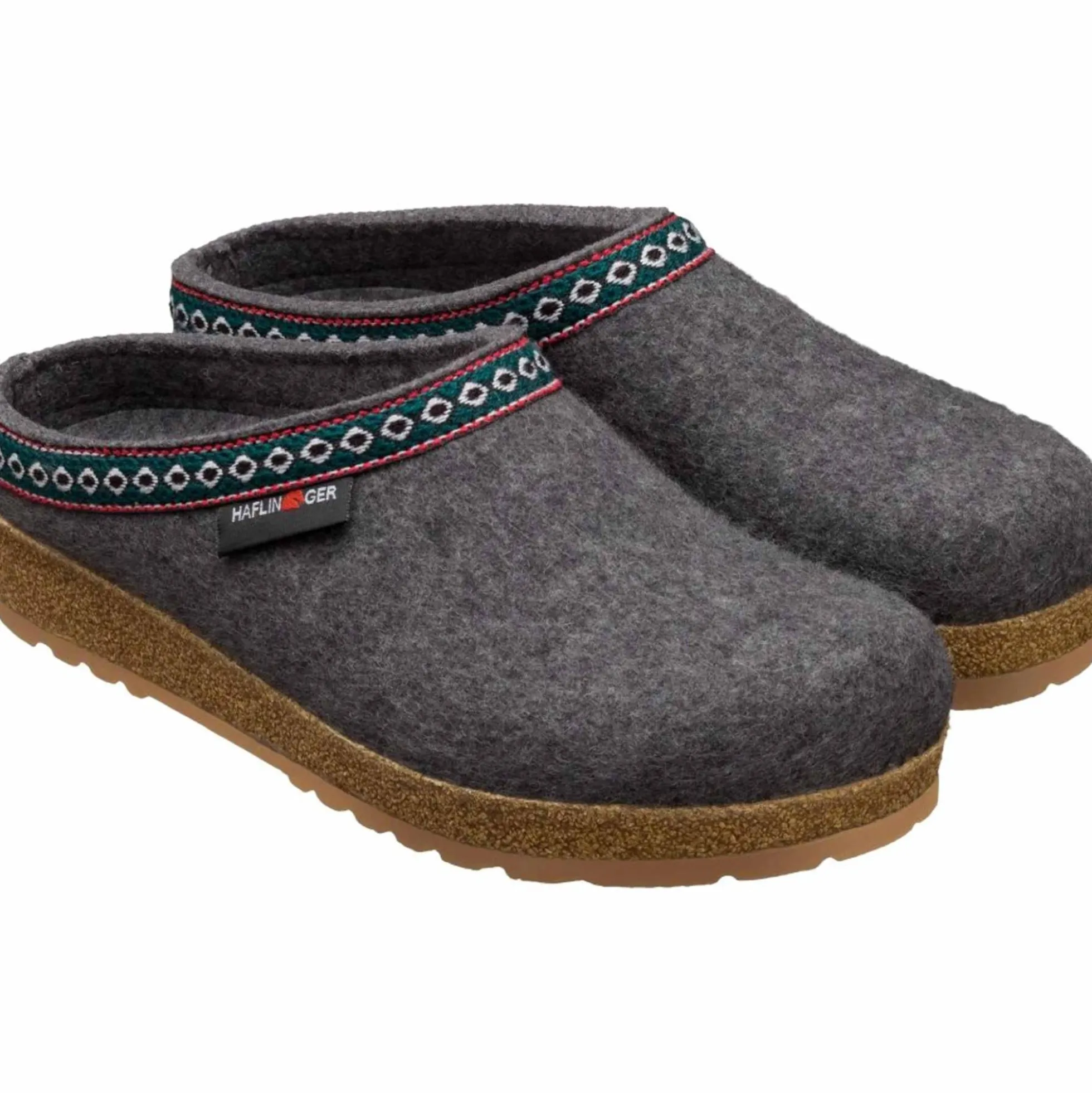 Pantofole HAFLINGER "Franzl" 71100104 Grigio antracite