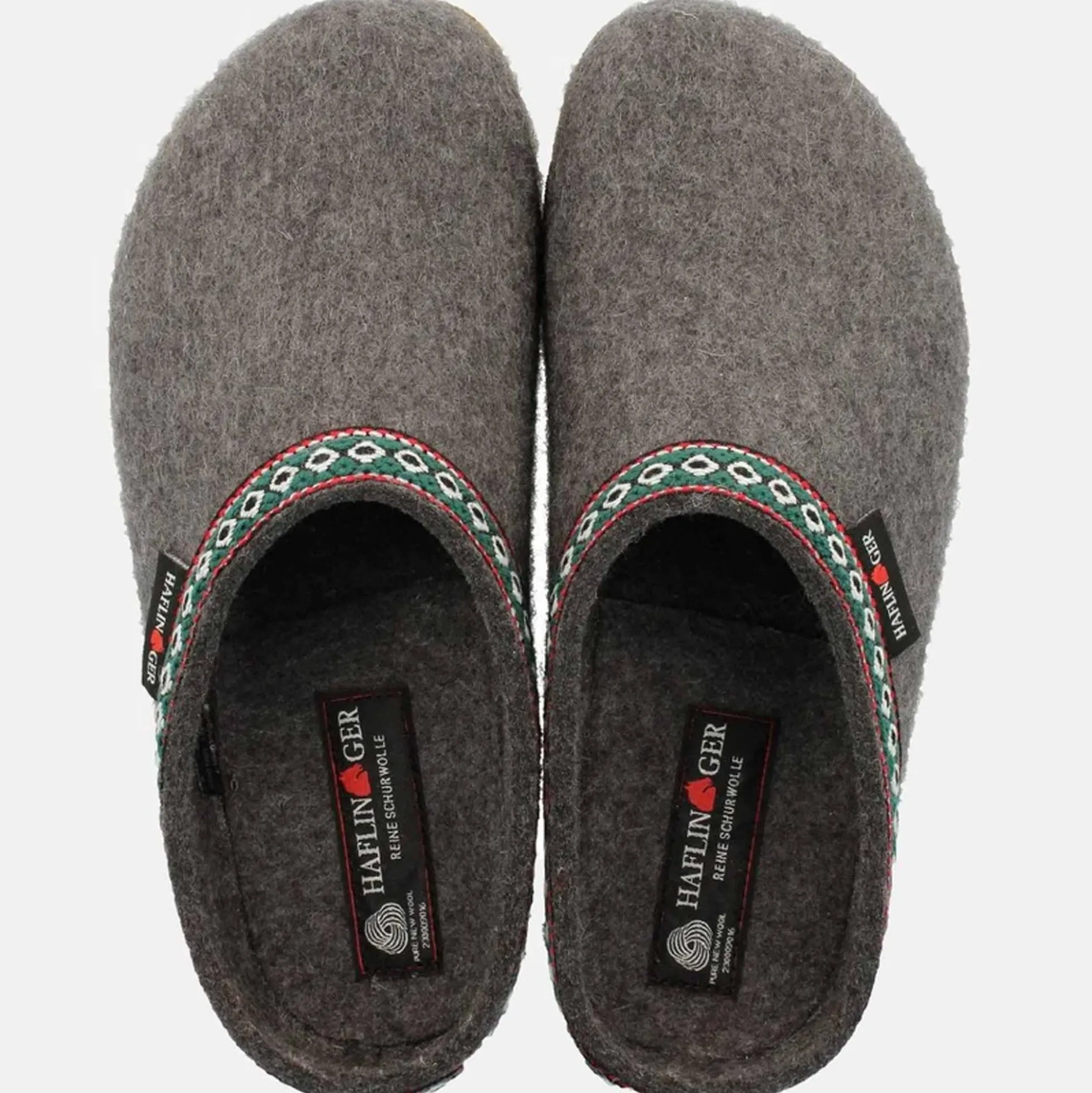 Pantofole HAFLINGER "Franzl" 71100104 Grigio antracite
