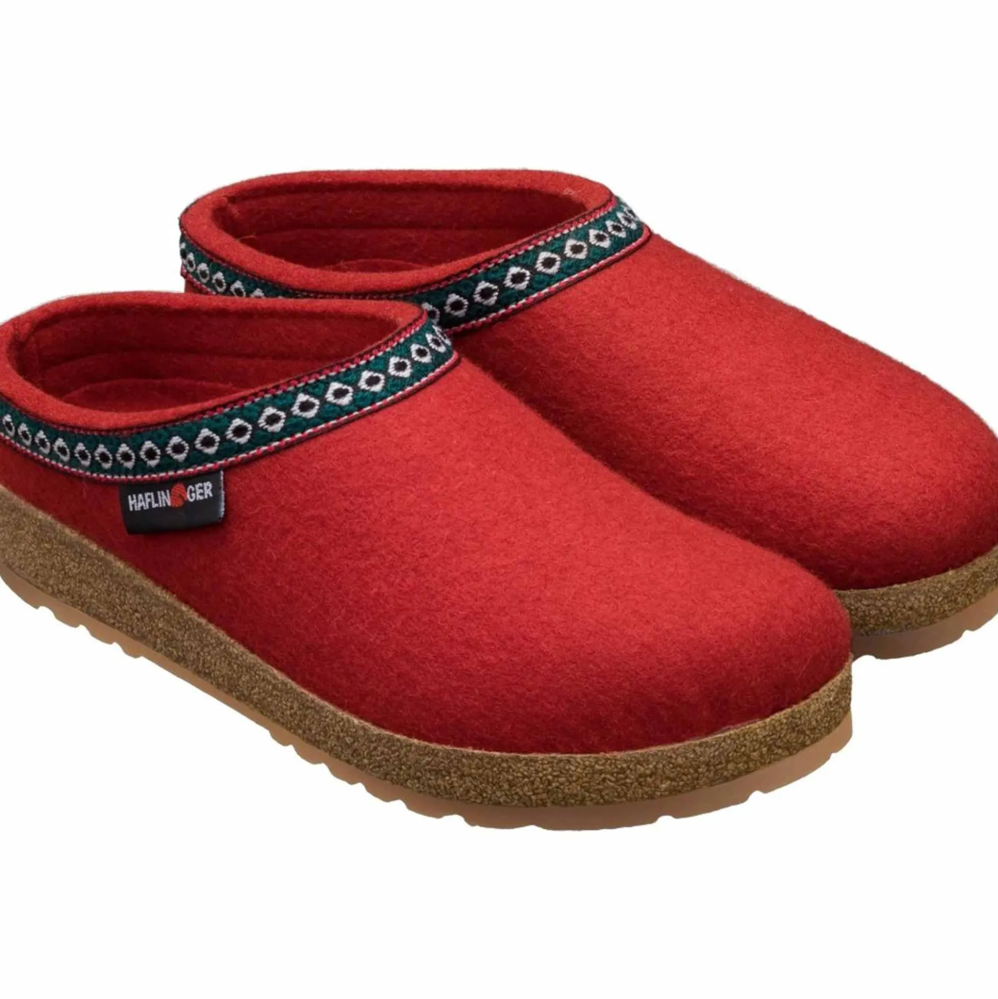 Pantofole HAFLINGER "Franzl" 711001211 rosso