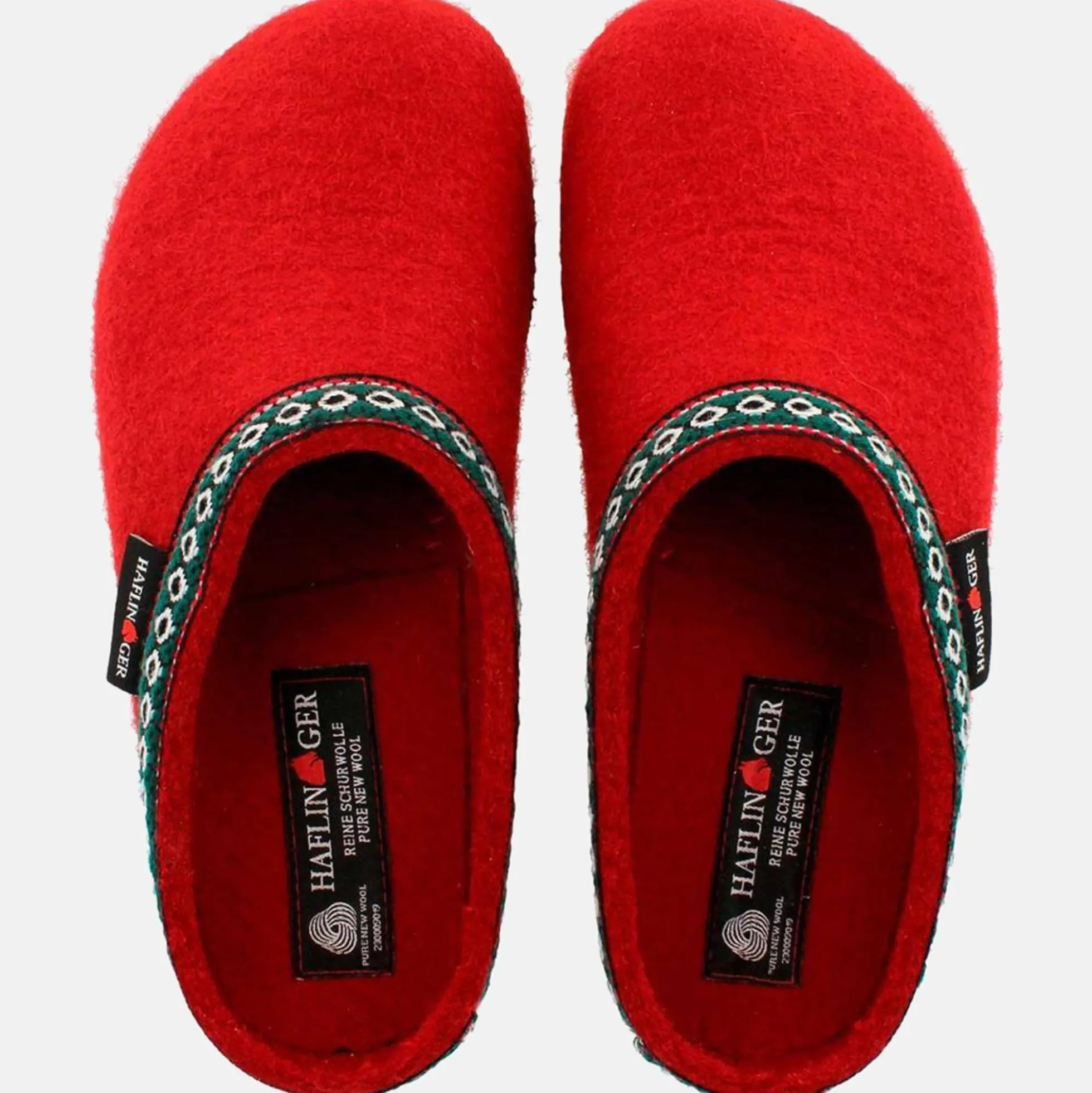 Pantofole HAFLINGER "Franzl" 711001211 rosso