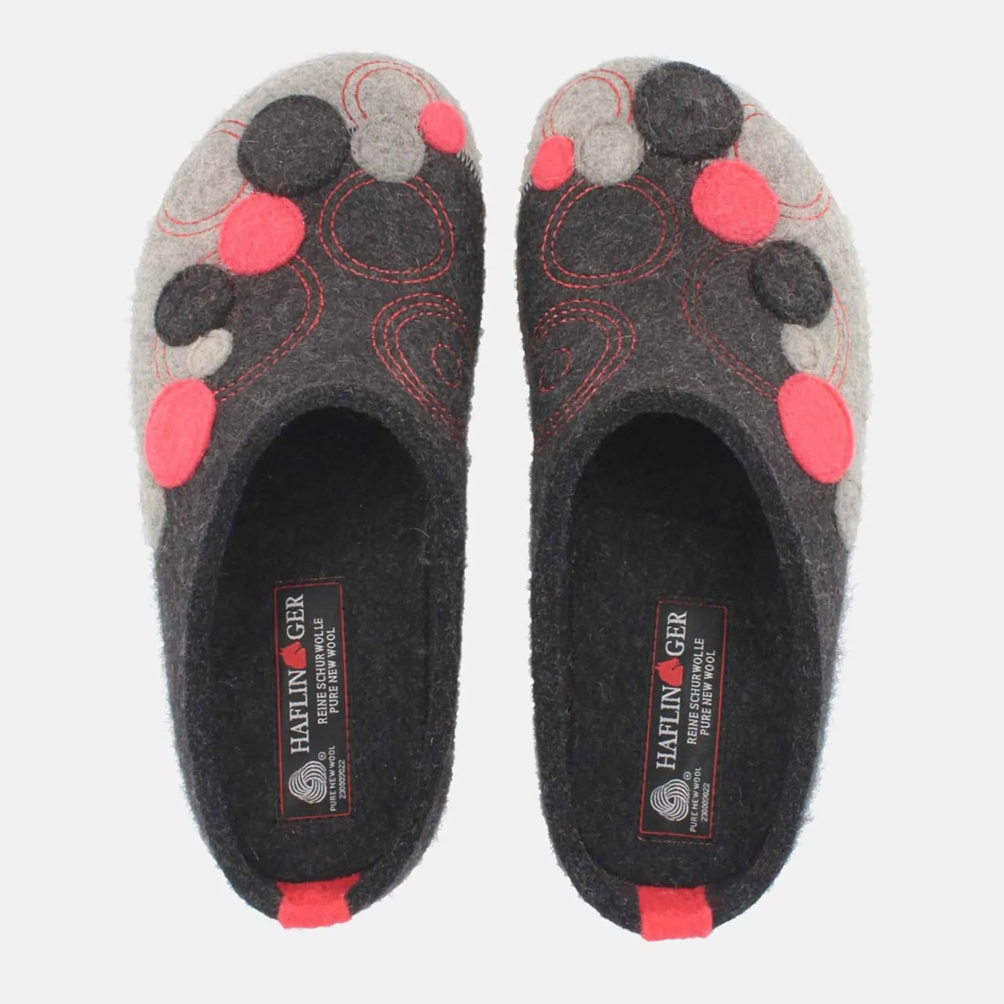 Pantofole HAFLINGER Grizzly "Fizz" 75101077 grigio