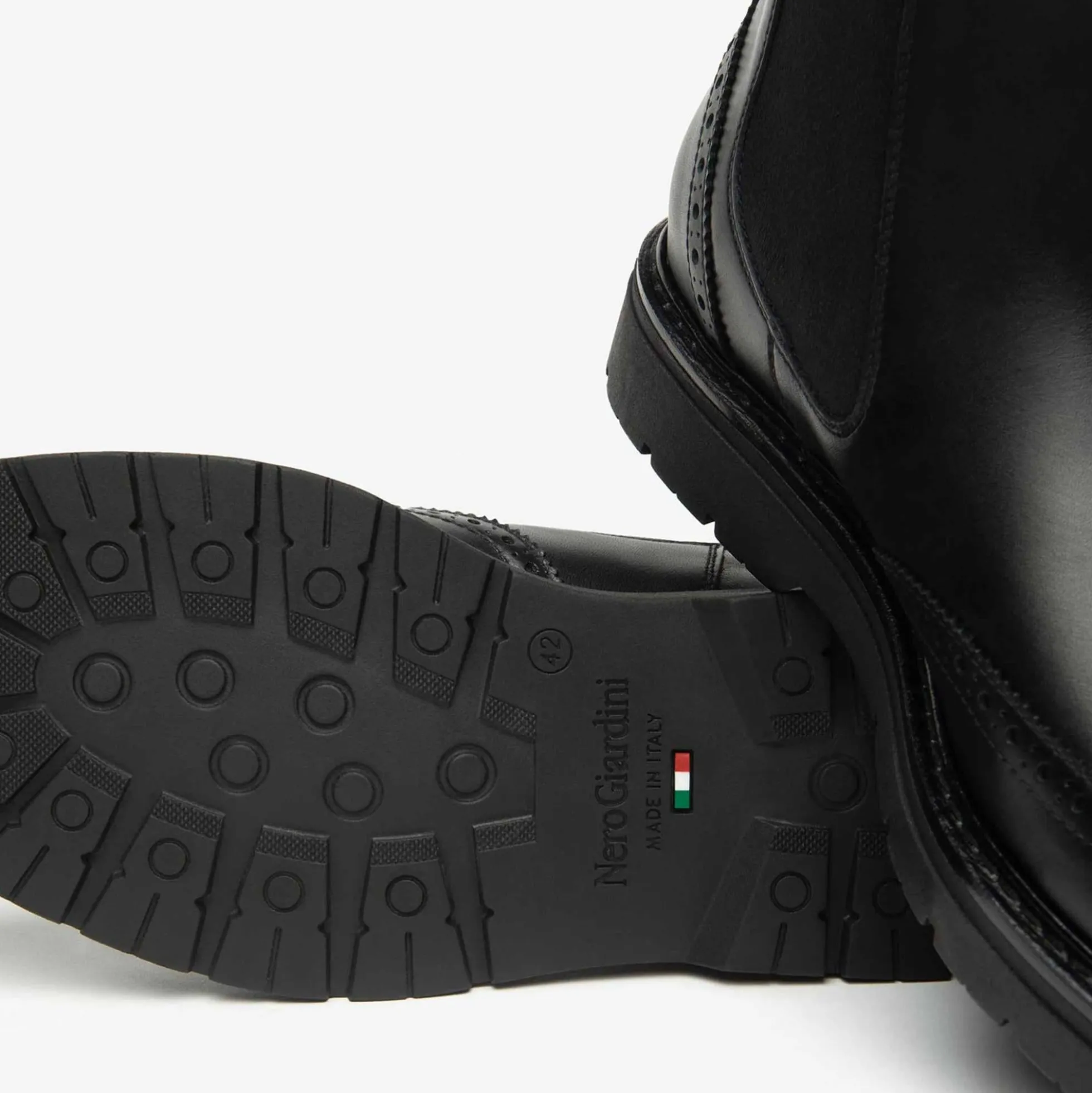 Polacchino NeroGiardiniI500824U 100 I500824 0824 scarpe