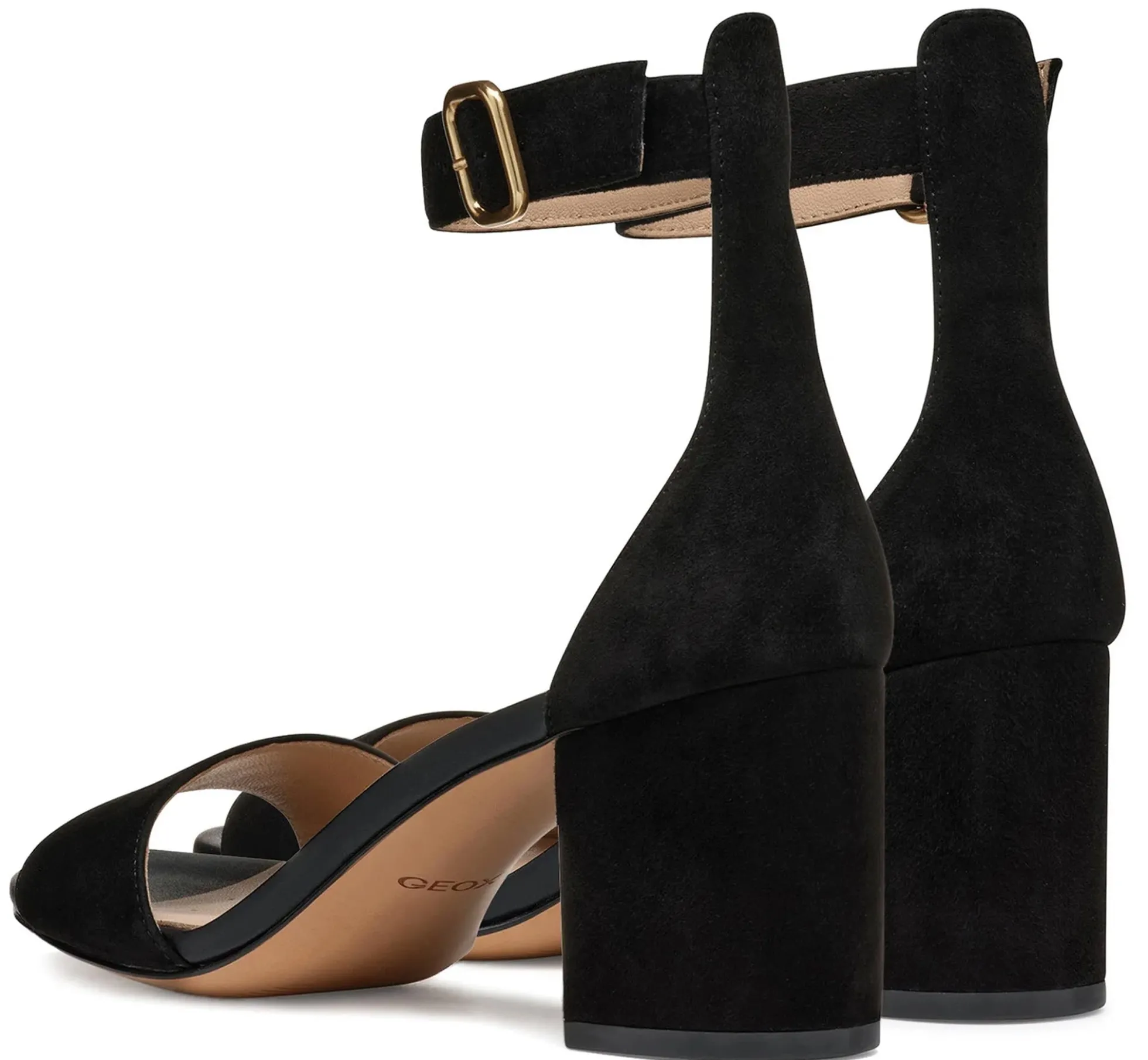 Sandali GEOX "Virnilisa"in camoscio nero