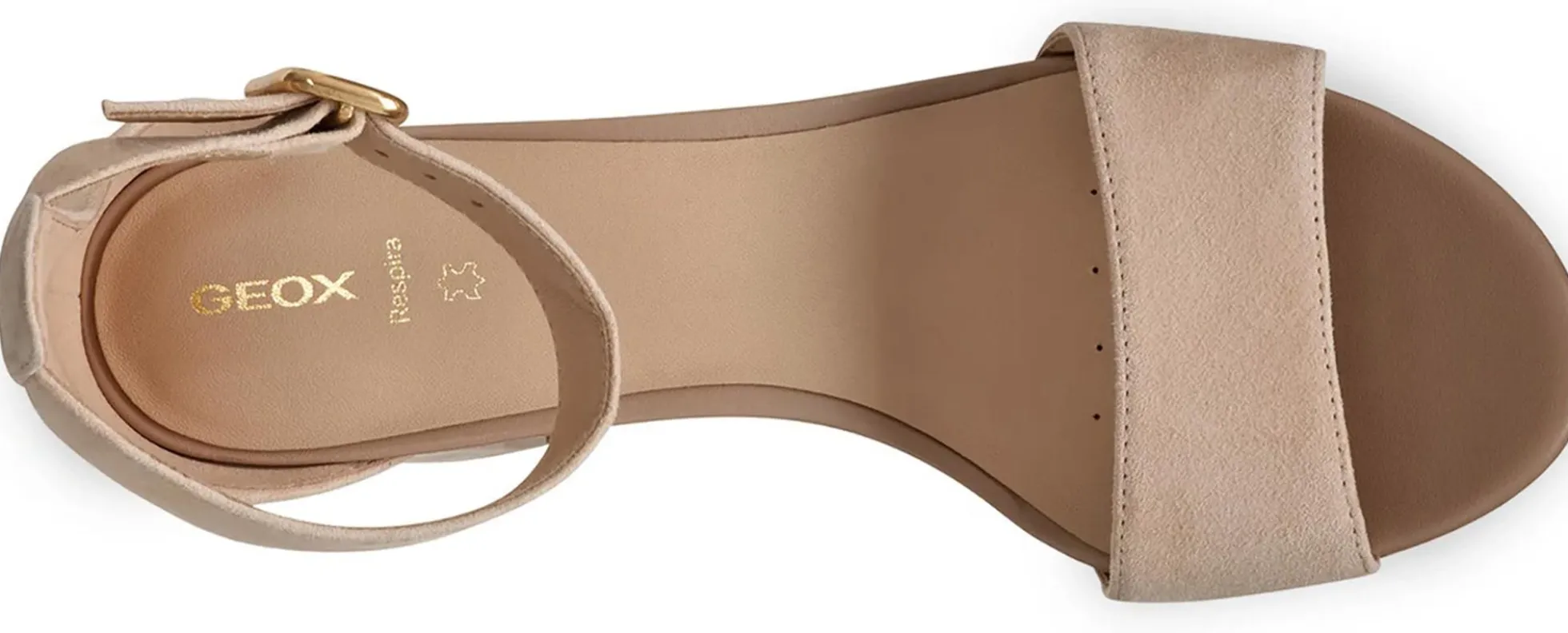 Sandali GEOX "Virnilisa" in camoscio rosa