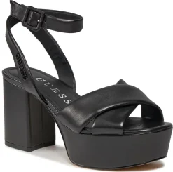 Sandali Guess "Shanny" FLJSNN-LEA03 scarpe donna nero