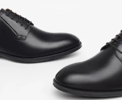 Scarpe NeroGiardini E400141-100E400141 0141 stringate in pelle