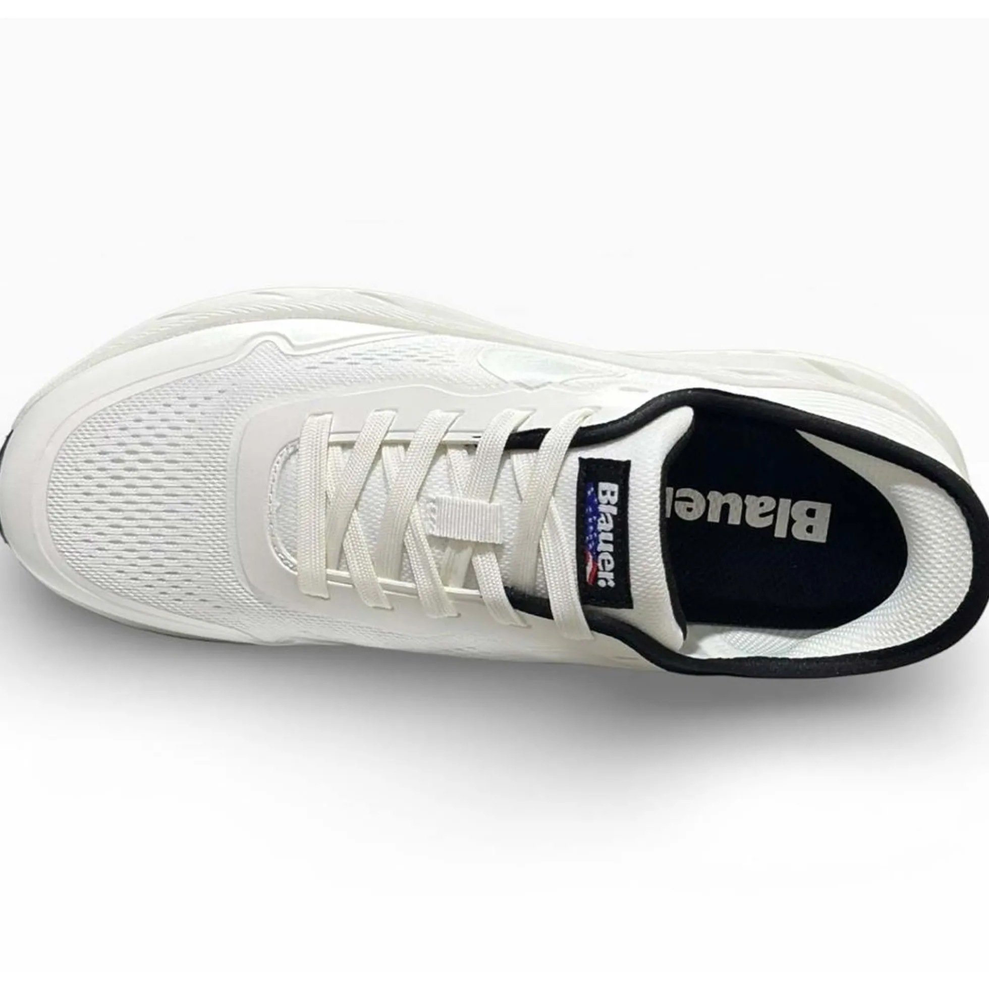 Sneaker Blauer KELSON01 bianche