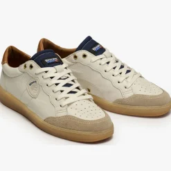 Sneaker Blauer MURRAY21 Bianco/blu/marrone