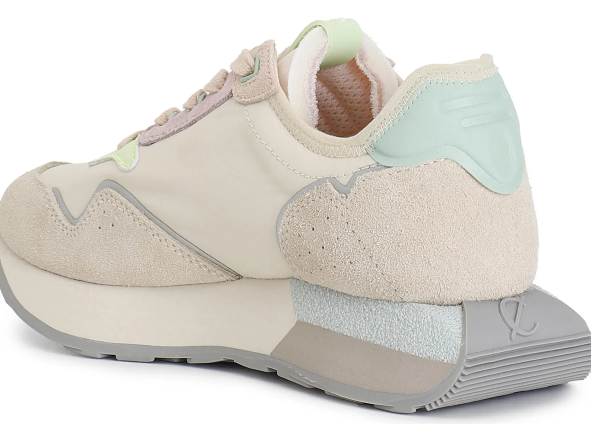 Sneaker CafèNoir DH9004 scarpe donna beige
