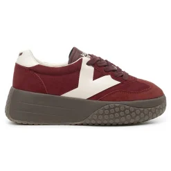 Sneakers Keh-Noo 9767 scarpe Rosso Bordeaux