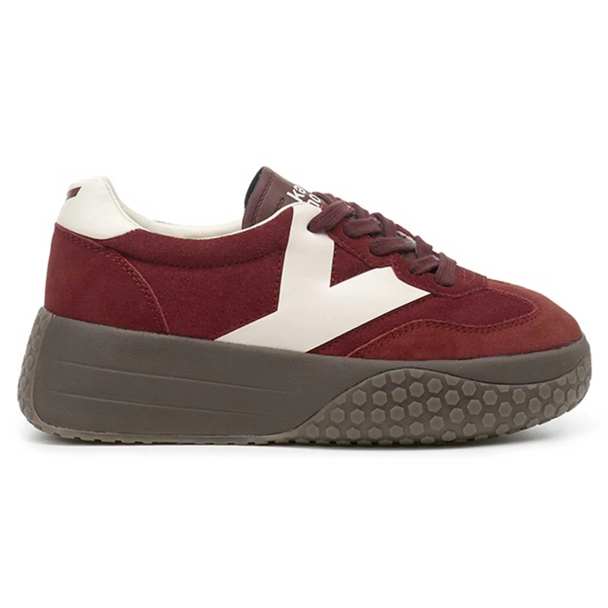 Sneakers Keh-Noo 9767 scarpe Rosso Bordeaux