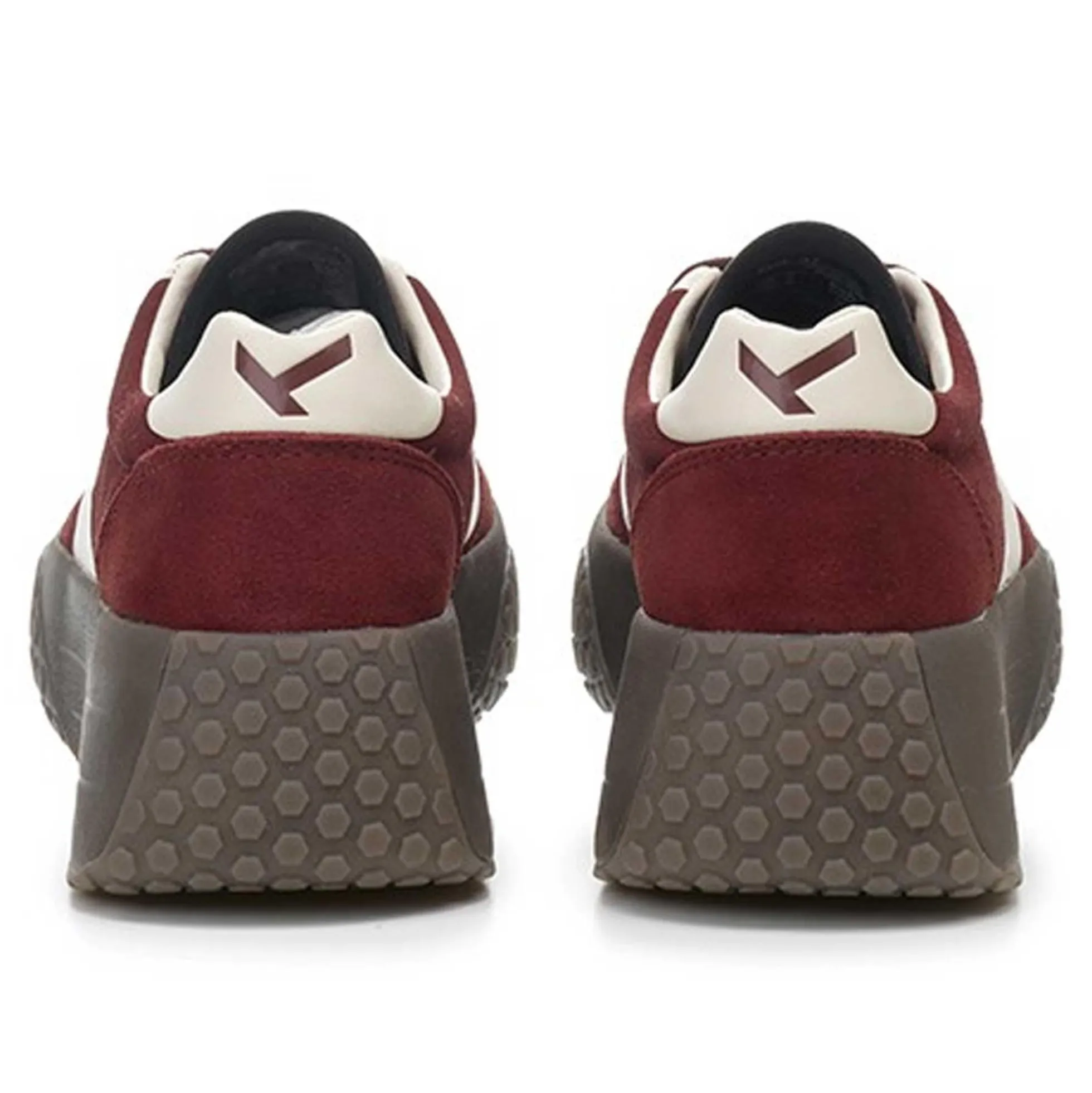 Sneakers Keh-Noo 9767 scarpe Rosso Bordeaux