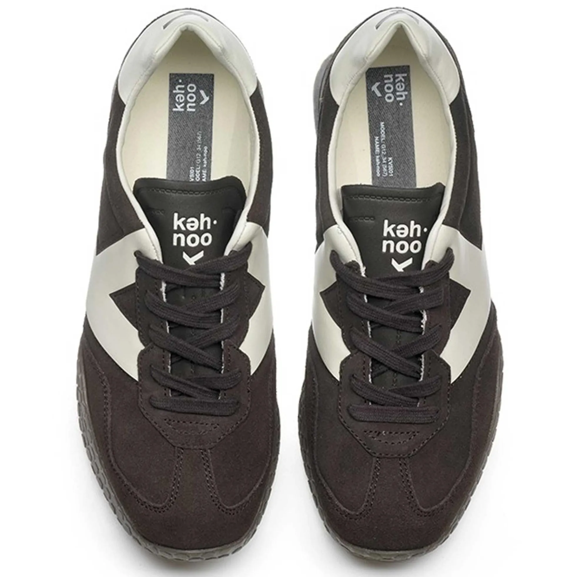 Sneakers Keh-Noo 9774 scarpe uomo coffee