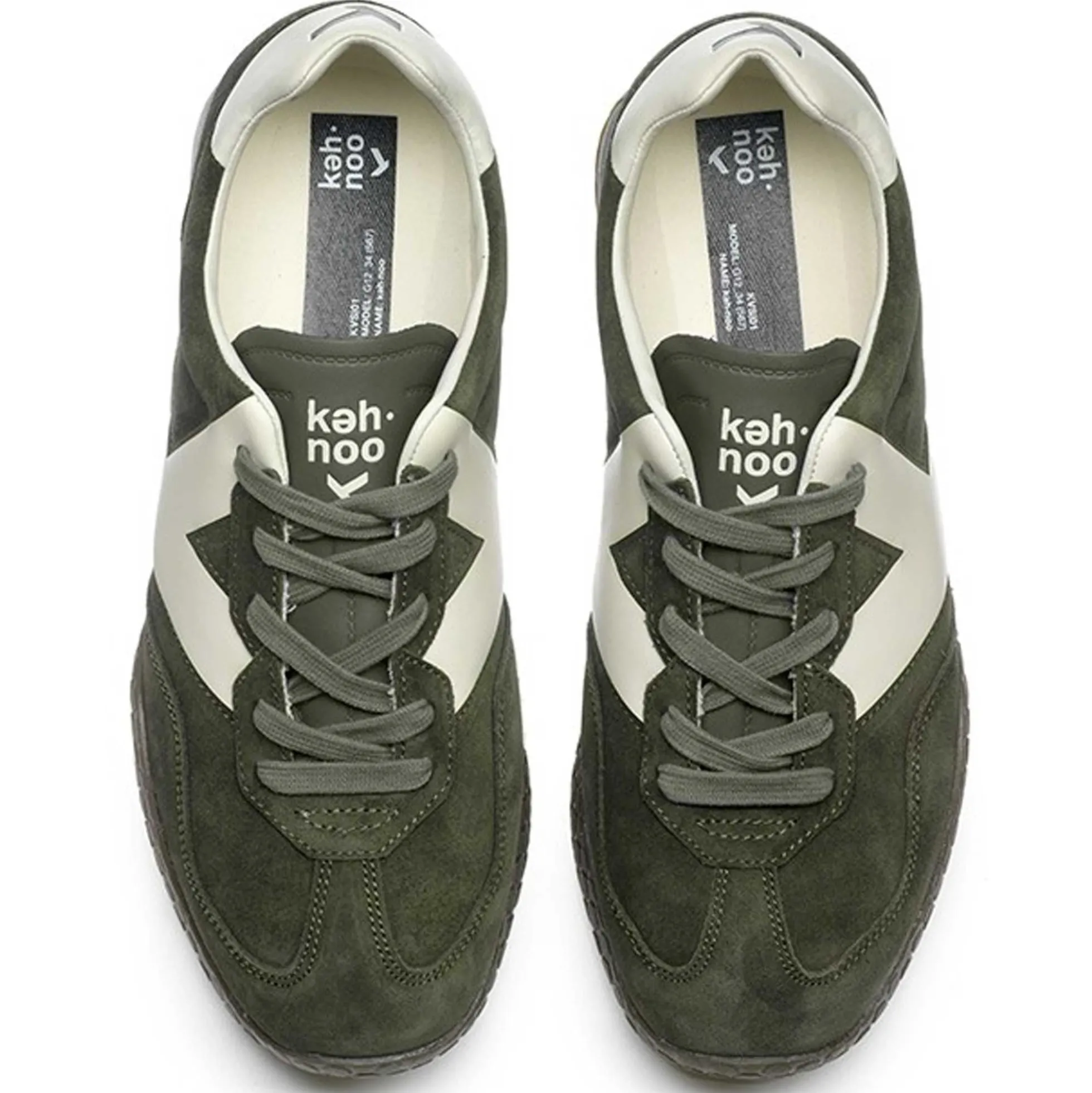 Sneakers Keh-Noo 9774 scarpe uomo verde