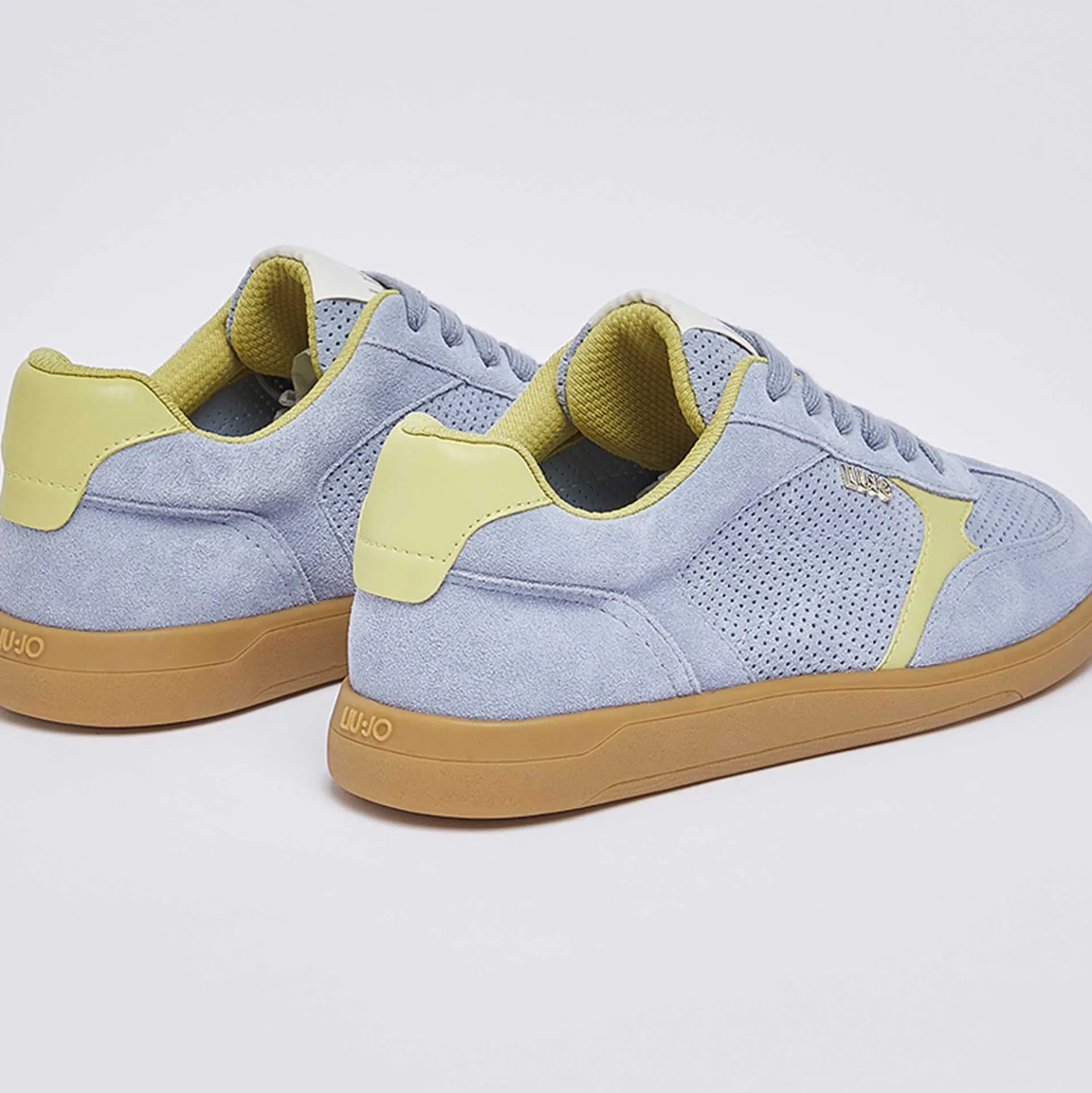 Sneakers LIU JO "Connor 01" BA6051 celeste/giallo