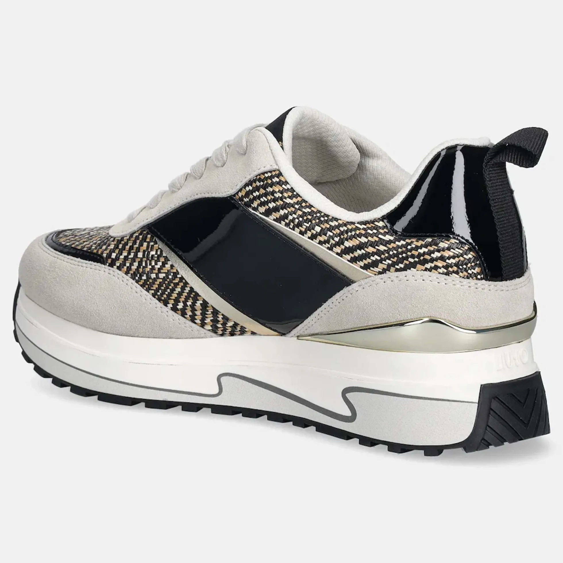 Sneakers LIU JO "Maxi Wonder 97" BA6007 nero/latte
