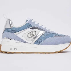 Sneakers LIU JO "Maxi Wonder 97" BA6007 azzurro/denim