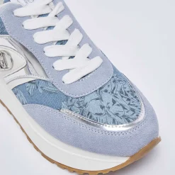 Sneakers LIU JO "Maxi Wonder 97" BA6007 azzurro/denim