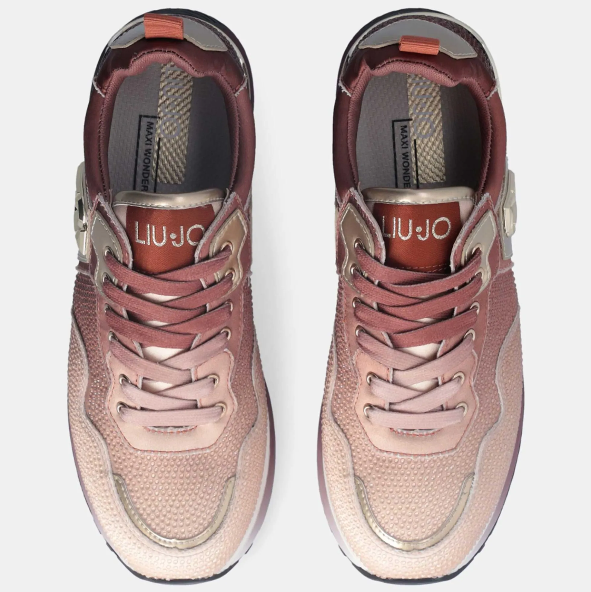 Sneakers LIU JO "Maxi Wonder 01" BF5009 rosso
