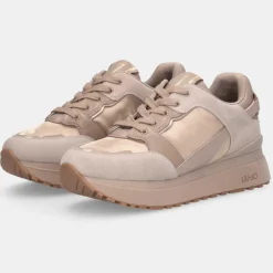 Sneakers LIU JO "Maxi Wonder" BF5005 beige